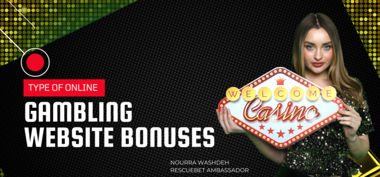 Type Of Online Gambling Website Bonuses Blog Featured Image