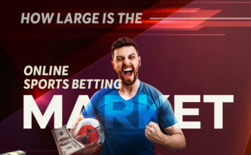 How large is the online sports betting market?