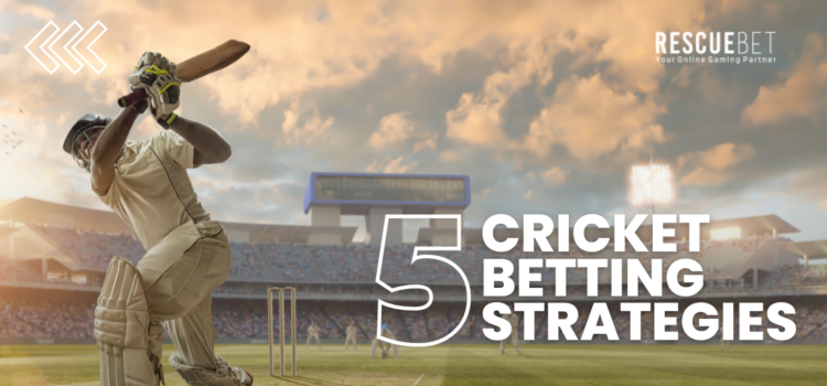 5 Cricket Betting Strategies Blog Featured Image